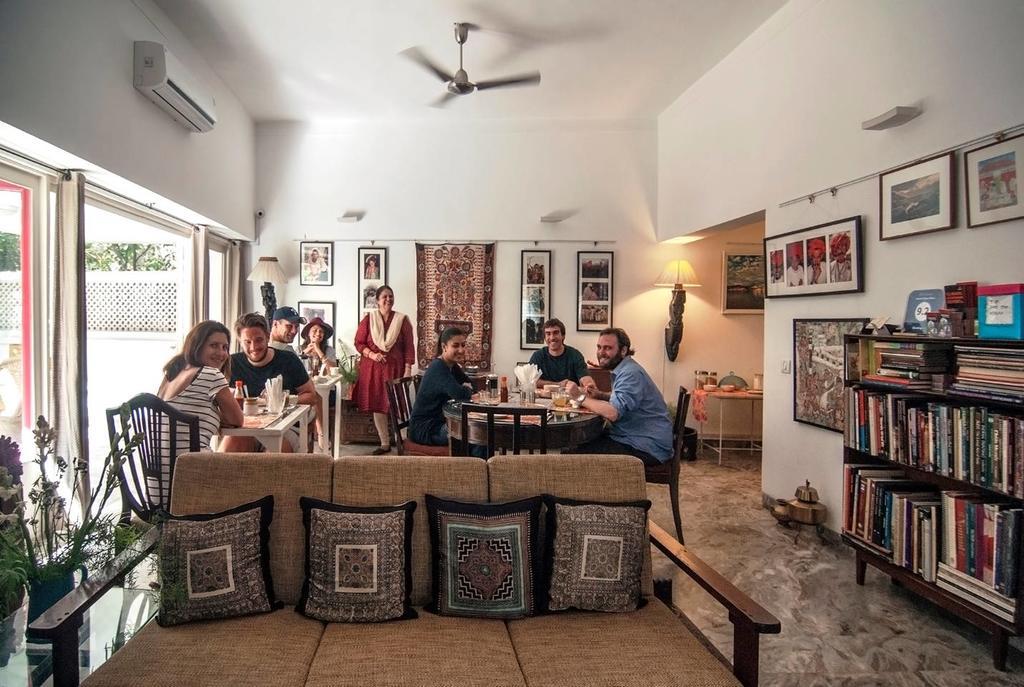 Haveli Hauz Khas Bed & Breakfast New Delhi Ngoại thất bức ảnh